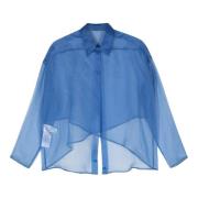 Giorgio Armani Shirts Blue, Dam