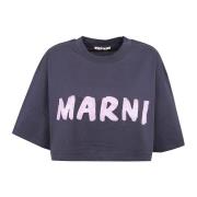 Marni T-Shirts Blue, Dam