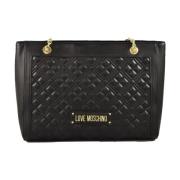 Love Moschino Handbags Black, Dam