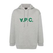 A.p.c. Hoodies Gray, Dam