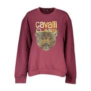 Cavalli Class Sweatshirts Purple, Dam