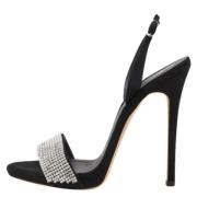 Giuseppe Zanotti Pre-owned Pre-owned Mocka sandaler Black, Dam