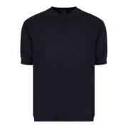 Armani Exchange Stickad T-shirt Blue, Herr