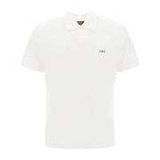 A.p.c. Polo Shirts White, Herr