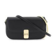 A.p.c. Grace Clutch Handväska Black, Dam