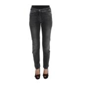 Ermanno Scervino Skinny Jeans Gray, Dam