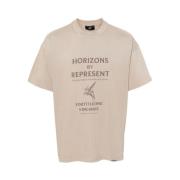 Represent Beige Horizon T-Shirt Beige, Herr