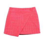 Saks Potts Short Skirts Pink, Dam