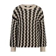 Jane Lushka Round-neck Knitwear Multicolor, Dam