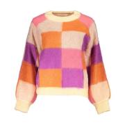 Desigual Round-neck Knitwear Multicolor, Dam