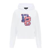 Dsquared2 Hoodies White, Dam