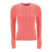 Polo Ralph Lauren Round-neck Knitwear Pink, Dam