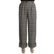 Dolce & Gabbana Wide Trousers Gray, Dam