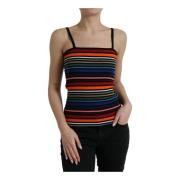 Dolce & Gabbana Sleeveless Tops Multicolor, Dam