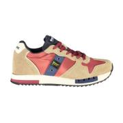 Blauer Sneakers Multicolor, Herr