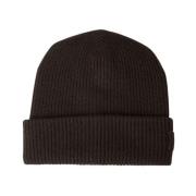 Meta Campania Collective Cashmere Stickad Beanie Mössa Brown, Herr