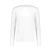 Stefan Brandt Long Sleeve Tops White, Herr