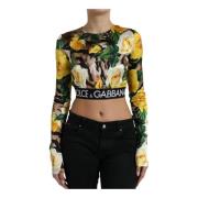 Dolce & Gabbana Long Sleeve Tops Multicolor, Dam