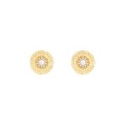 Alessandra Rich Earrings Yellow, Dam