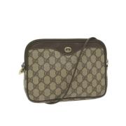 Gucci Vintage Pre-owned Canvas gucci-vskor Beige, Dam