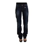 Gianfranco Ferré Loose-fit Jeans Blue, Dam