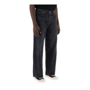 Agolde Straight Jeans Black, Herr