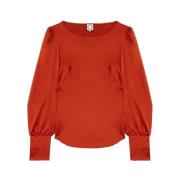 Ines De La Fressange Paris Blouses & Shirts Orange, Dam