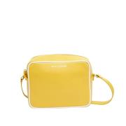Ines De La Fressange Paris Marcia gul väska med vit kant Yellow, Dam