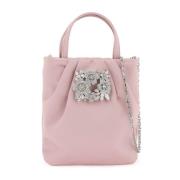 Roger Vivier Handbags Pink, Dam