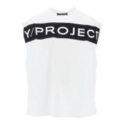 Y/Project Sleeveless Tops White, Dam