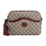 Gucci Shoulder Bags Brown, Herr