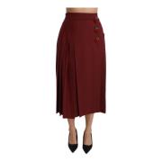 Dolce & Gabbana Midi Skirts Red, Dam