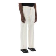 Dolce & Gabbana Straight Trousers White, Herr