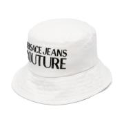 Versace Jeans Couture Vit Fiskarhatt White, Dam