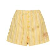Etro Short Shorts Yellow, Dam