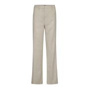 MOS Mosh Wide Trousers Beige, Dam