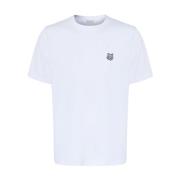 Maison Kitsuné T-Shirts White, Herr