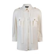 Elisabetta Franchi Blouses & Shirts White, Dam