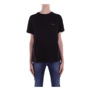 Barbour T-Shirts Black, Dam