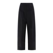 Max Mara Wide Trousers Black, Dam