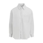 Lemaire Casual Shirts Gray, Herr