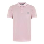 Stone Island Polo Shirts Pink, Herr