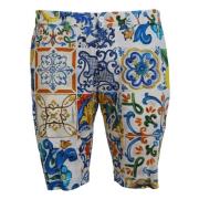 Dolce & Gabbana Casual Shorts Multicolor, Herr