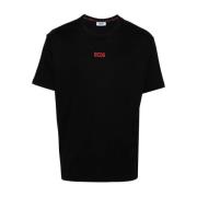 Gcds Svart Bling Logo T-shirt Black, Herr