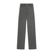Lemaire Wide Trousers Green, Dam