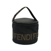 Fendi Vintage Pre-owned Bomull necessrer Black, Dam