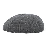 Dior Beret med knappdetaljer Gray, Herr