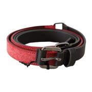 Costume National Belts Red, Dam