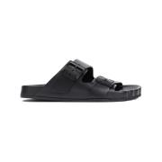 Balenciaga Svart Sunday Sandal Black, Herr