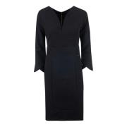 Armani Exchange Midi Dresses Black, Dam